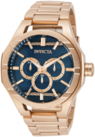 Invicta Miesten kello 31835 Sininen/Punakultasävyinen Ø48 mm