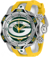 Invicta Miesten kello 33072 Monivärinen/Kumi Ø52.5 mm