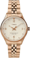 Timex Naisten kello TW2T36500 Beige/Punakultasävyinen Ø34 mm