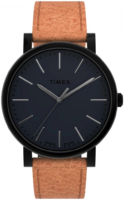 Timex Miesten kello TW2U05800 Originals Musta/Nahka Ø42 mm