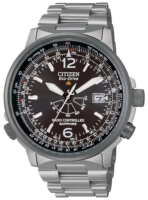 Citizen Radio Controlled Miesten kello AS2031-57E Musta/Titaani Ø42