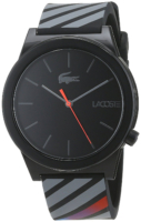 Lacoste Miesten kello 2010936 Musta/Kumi Ø42 mm