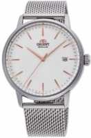 Orient Miesten kello RA-AC0E07S10B Slim Valkoinen/Teräs Ø40 mm