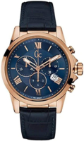 Guess Miesten kello Y08003G7 Sininen/Nahka Ø42 mm