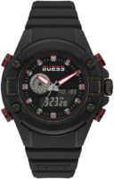 Guess Miesten kello GW0269G3 Musta/Kumi Ø47 mm