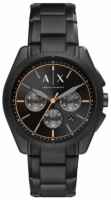 Armani Exchange Miesten kello AX2852 Giacomo Musta/Teräs Ø43 mm