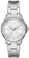 Armani Exchange Naisten kello AX5256 Lady Hampton Hopea/Teräs Ø36 mm