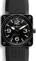 Bell & Ross Miesten kello BR0192-BL-CER-SRB BR 01-92 Musta/Kumi