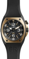 Bell & Ross BR 02-92 Miesten kello BR02-PINKGOLD-CA Musta/Kumi