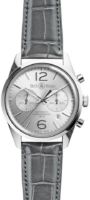 Bell & Ross Miesten kello BRG126-WH-ST-SCR BR 126 Hopea/Nahka