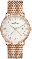 Blancpain Miesten kello 6662-3642-MMB Villeret Hopea/18K punakultaa