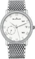 Blancpain Miesten kello 6670-1127-MMB Villeret Valkoinen/Teräs Ø40