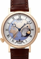 Breguet Miesten kello 5717BR-EU-9ZU Classique Hopea/Nahka Ø44 mm