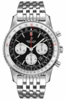 Breitling Miesten kello AB0121211B1A1 Navitimer 01 Musta/Teräs Ø43