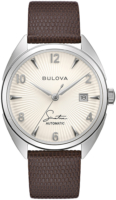 Bulova Miesten kello 96B347 Beige/Nahka Ø41 mm