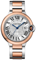 Cartier Miesten kello W2BB0004 Ballon Blue Hopea/18K punakultaa Ø42