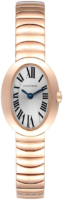 Cartier Naisten kello W8000015 Baignoire Hopea/18K punakultaa Ø25.3