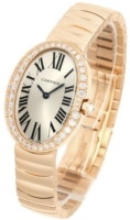 Cartier Naisten kello WB520002 Baignoire Hopea/18K punakultaa Ø25 mm