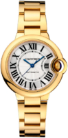 Cartier Naisten kello WGBB0045 Ballon Bleu De Hopea/18K keltakultaa