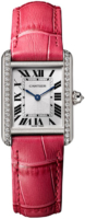 Cartier Naisten kello WJTA0011 Tank Louis Hopea/Nahka