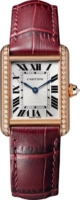 Cartier Naisten kello WJTA0014 Tank Louis Hopea/Nahka