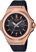 Casio Baby-G Naisten kello MSG-S500G-1AER Musta/Muovi Ø39 mm