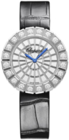 Chopard Naisten kello 134015-1001 Ice Cube Valkoinen/Nahka Ø36 mm