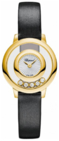 Chopard Naisten kello 209417-0001 Happy Diamonds Hopea/Satiini Ø25 mm