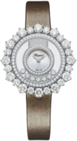 Chopard Naisten kello 209436-1001 Happy Diamonds Hopea/Satiini Ø36.3