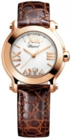 Chopard Naisten kello 274189-5010 Happy Sport Ruskea/Nahka Ø30 mm