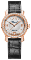 Chopard Naisten kello 274893-5002 Happy Sport Hopea/Nahka Ø30 mm