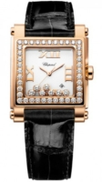 Chopard Naisten kello 275321-5002 Happy Sport Valkoinen/Nahka Ø30 mm