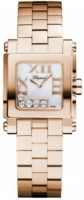 Chopard Naisten kello 275349-5002 Happy Sport Valkoinen/18K