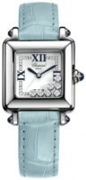 Chopard Naisten kello 278325-3006 Happy Sport Valkoinen/Nahka Ø27 mm