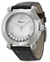 Chopard Naisten kello 278475-3002 Happy Sport Valkoinen/Nahka Ø36 mm