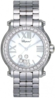 Chopard Naisten kello 278509-3008 Happy Sport Valkoinen/Teräs Ø30 mm