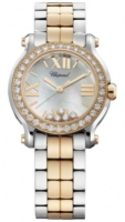 Chopard Naisten kello 278509-6005 Happy Sport Valkoinen/Teräs Ø30 mm