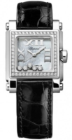 Chopard Naisten kello 278516-3003 Happy Sport Valkoinen/Nahka 31x24 mm