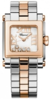 Chopard Naisten kello 278516-6002 Happy Sport Valkoinen/Teräs Ø27 mm