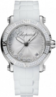 Chopard Naisten kello 278551-3003 Happy Sport Hopea/Kumi Ø36 mm