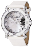 Chopard Naisten kello 288524-3004 Happy Sport Valkoinen/Satiini Ø42