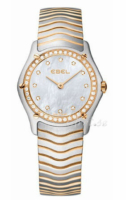 Ebel Naisten kello 1215903 Classic Lady Valkoinen/Teräs Ø27.3 mm