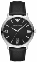 Emporio Armani Miesten kello AR11210 Giovanni Musta/Nahka Ø44 mm