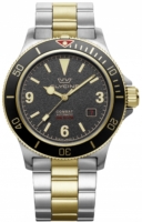 Glycine GL0259 Combat Sub Musta/Kullanvärinen teräs Ø42 mm