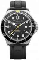 Glycine Combat Sub GL0274 Musta/Kumi Ø46 mm