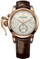 Graham Chronofighter 1965 Miesten kello 2CXAP.S03A Hopea/Nahka Ø42 mm