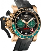 Graham Chronofighter Oversize Miesten kello 2OVGR.B16A Musta/Kumi