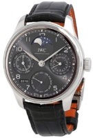 IWC Miesten kello IW503301 Portuguese Harmaa/Nahka Ø44.2 mm