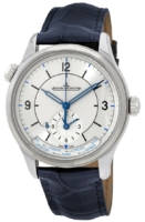 Jaeger LeCoultre Miesten kello 1428530 Master Geographic Hopea/Nahka