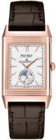 Jaeger LeCoultre Miesten kello 3912420 Reverso Hopea/Nahka